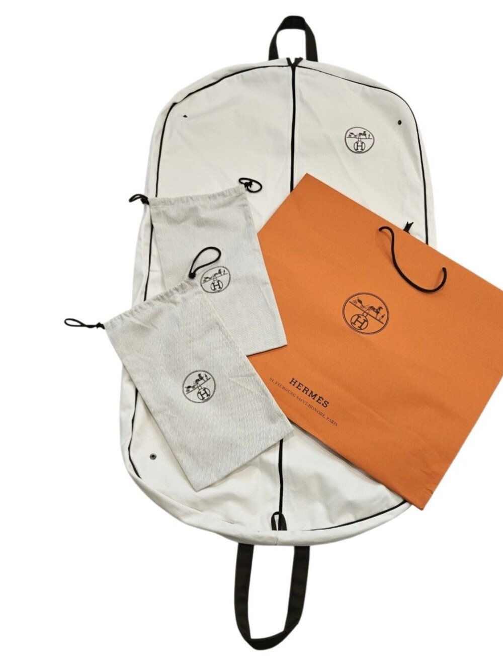 Hermès Garment Bag and Dust Bags